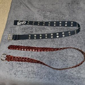 Two Aeropostale Belts